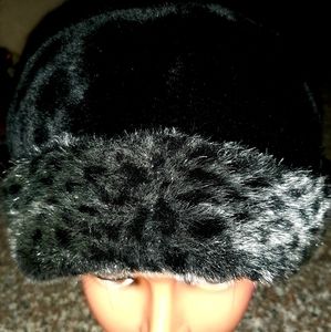 Faux fur hat